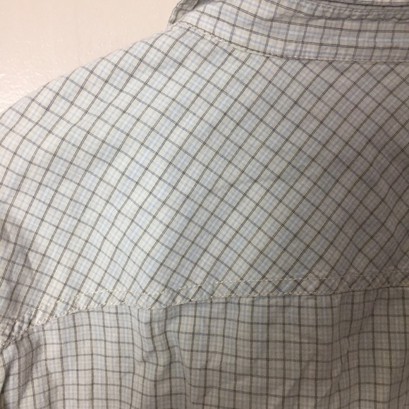 [Timberland] Men's Casual Ivory Button Down Top - Picture 11 of 11